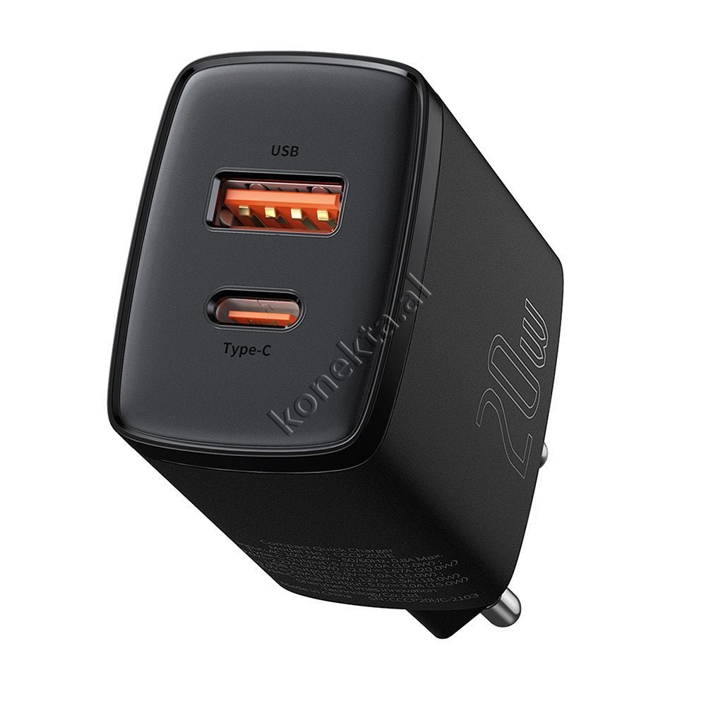 Baseus Adaptor Karikimi Fast Charge 20W 2 Ne 1 - Image 1