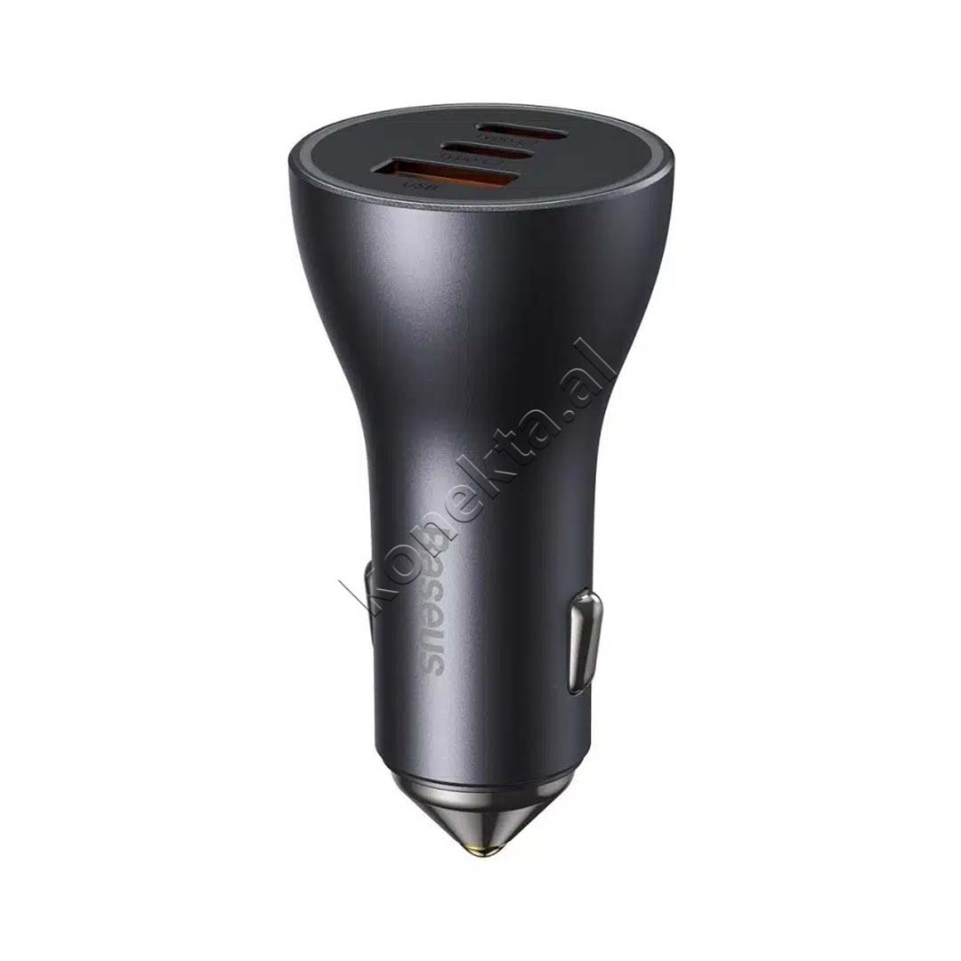 Baseus Adaptor Karikimi 65W Me 2 Porta USB-C Dhe Nje Porte USB-A - Thumbnail 3