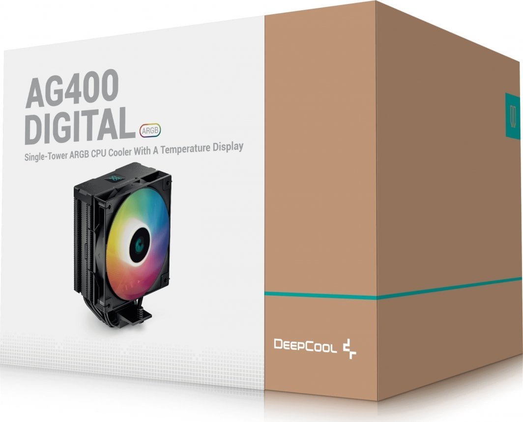 Deepcool AG400 CPU Cooler Digital BK ARGB - Thumbnail 10