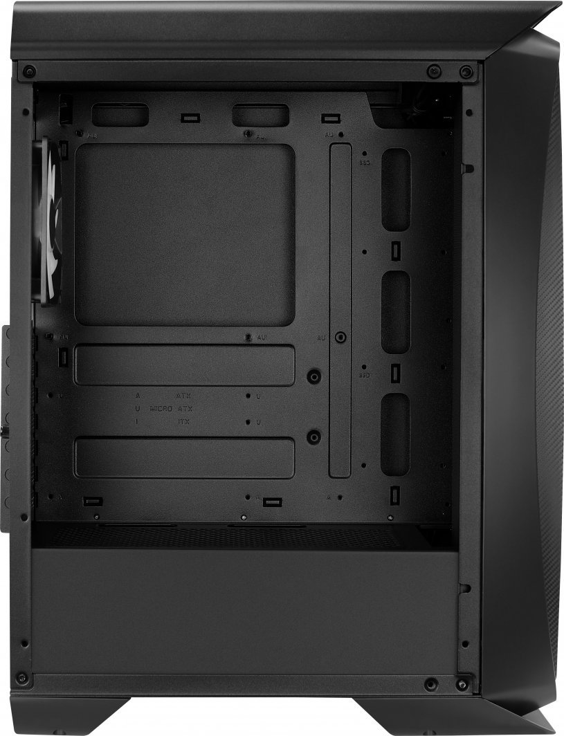 Aerocool Aero One Frost Case, Black, Midi Tower - Thumbnail 11