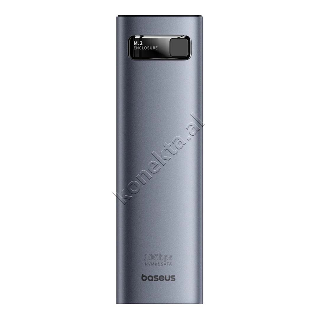 Baseus SSD M.2 NVME Dhe SATA Reader, Type-C - Thumbnail 2