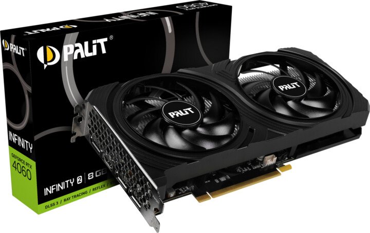 Palit GeForce RTX 4060 Infinity 2 8GB GDDR6 Graphics Card - Thumbnail 9