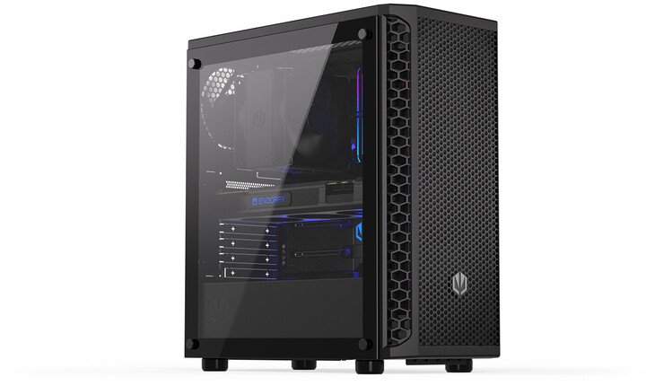 Endorfy Signum 300 Core Case, TG, Black - Thumbnail 3