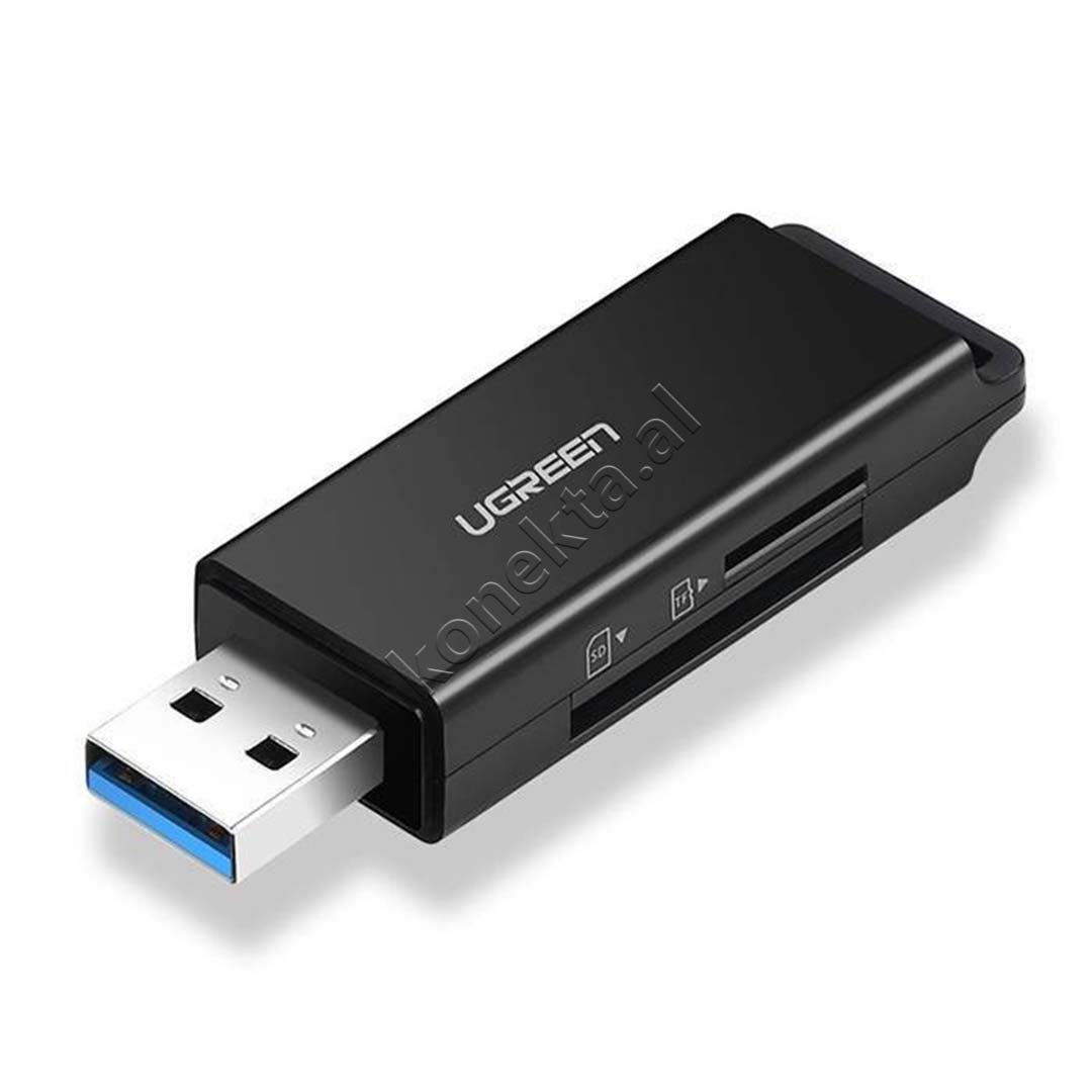 UGreen USB Card Reader, Black - Image 1