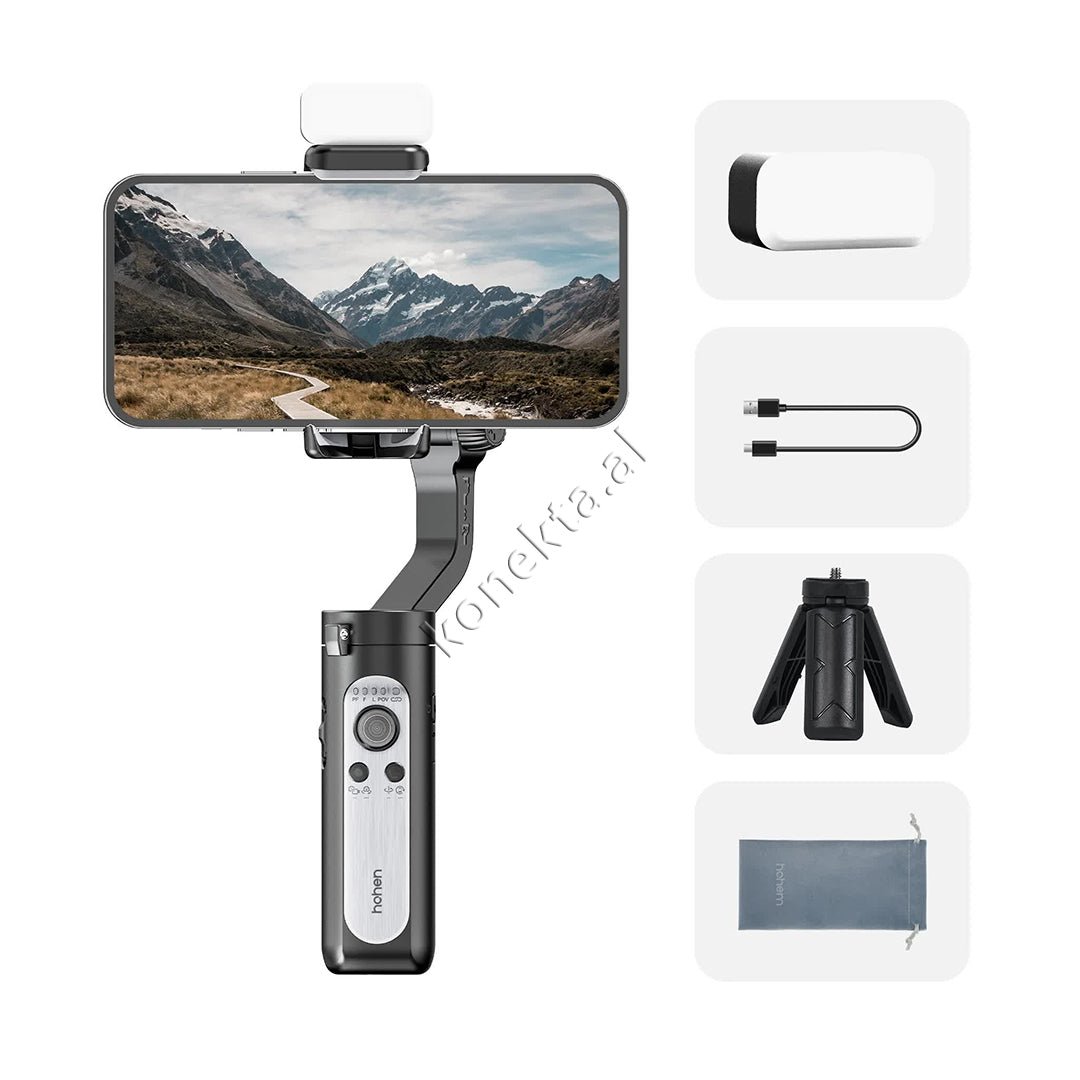 Hohem iSteady XE Gimbal Kit Me 3 Akse, E Zeze / Gri - Thumbnail 2