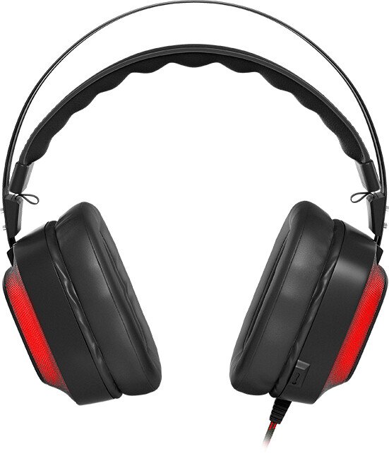 Genesis Radon 720 Headphones, Black / Red - Thumbnail 3