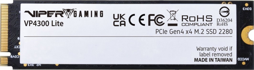 Patriot VP4300 Lite SSD, 4TB, M.2 2280 PCI-E x4 Gen4 NVMe - Thumbnail 2