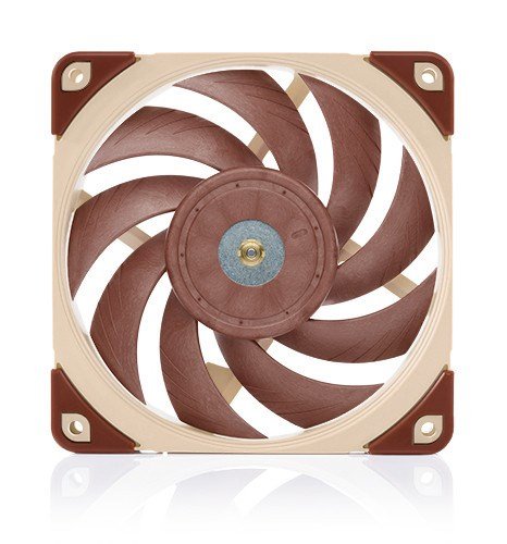 Noctua NF A12x25 ULN Fan, 12 cm, Red / Beige - Thumbnail 3