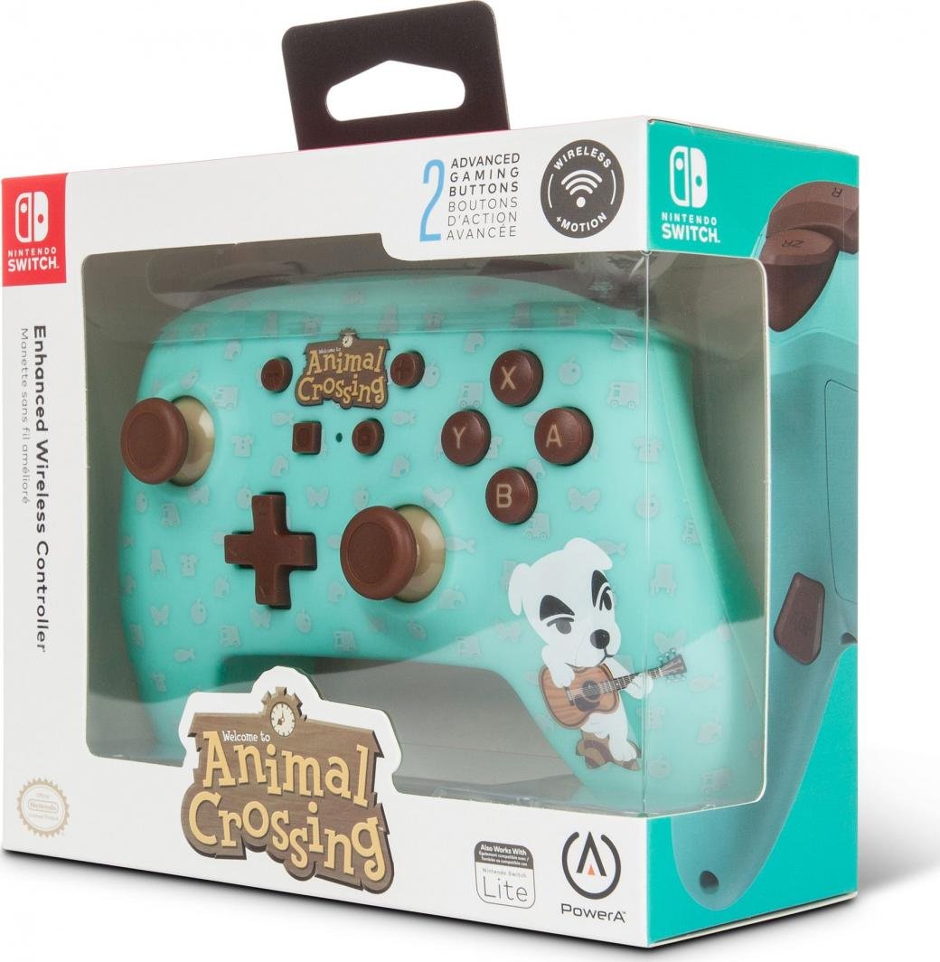PowerA Enhanced Animal Crossing Controller, Wireless, Green - Thumbnail 2