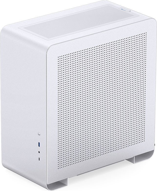 Jonsbo U4 Pro TG Case, White, Midi Tower - Thumbnail 3