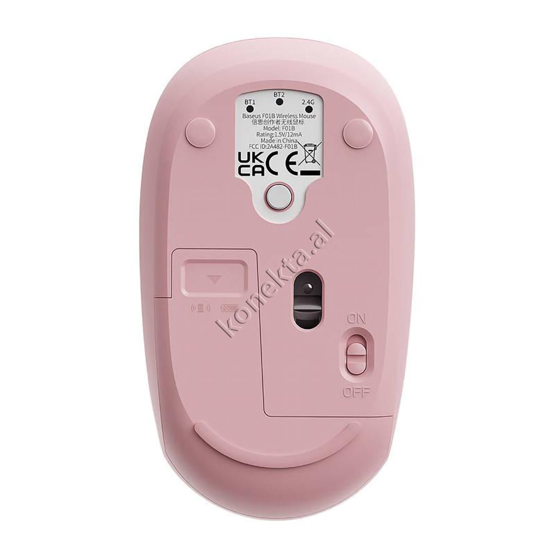 Baseus Wireless Mouse, Pink / Purple - Thumbnail 8