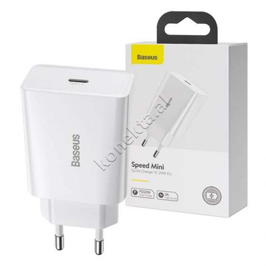 Baseus 20W Charger with Type-C Port - Thumbnail 12