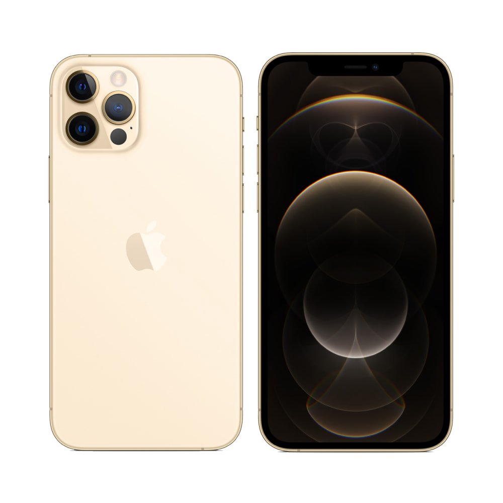 Apple iPhone 12 Pro Max, 256GB, Gold - Image 1