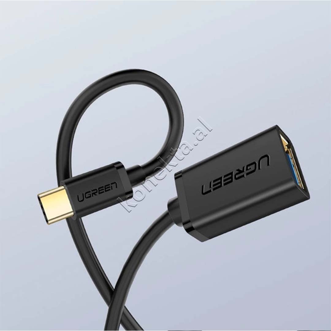 UGreen USB-A to USB-C Adapter, Black - Thumbnail 3