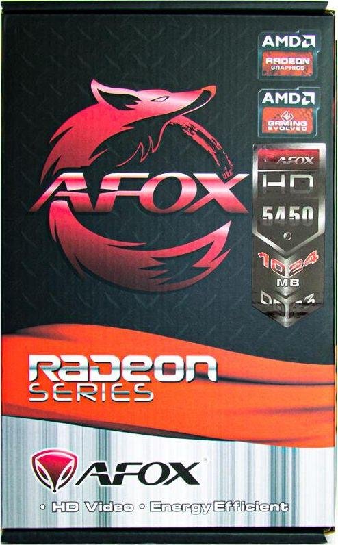 AFOX Radeon HD 5450 Graphics Card 1GB DDR3 - Thumbnail 2