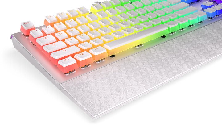 Endorfy Omnis Pudding Onyx Keyboard, White, Kailh Brown, US - Thumbnail 8