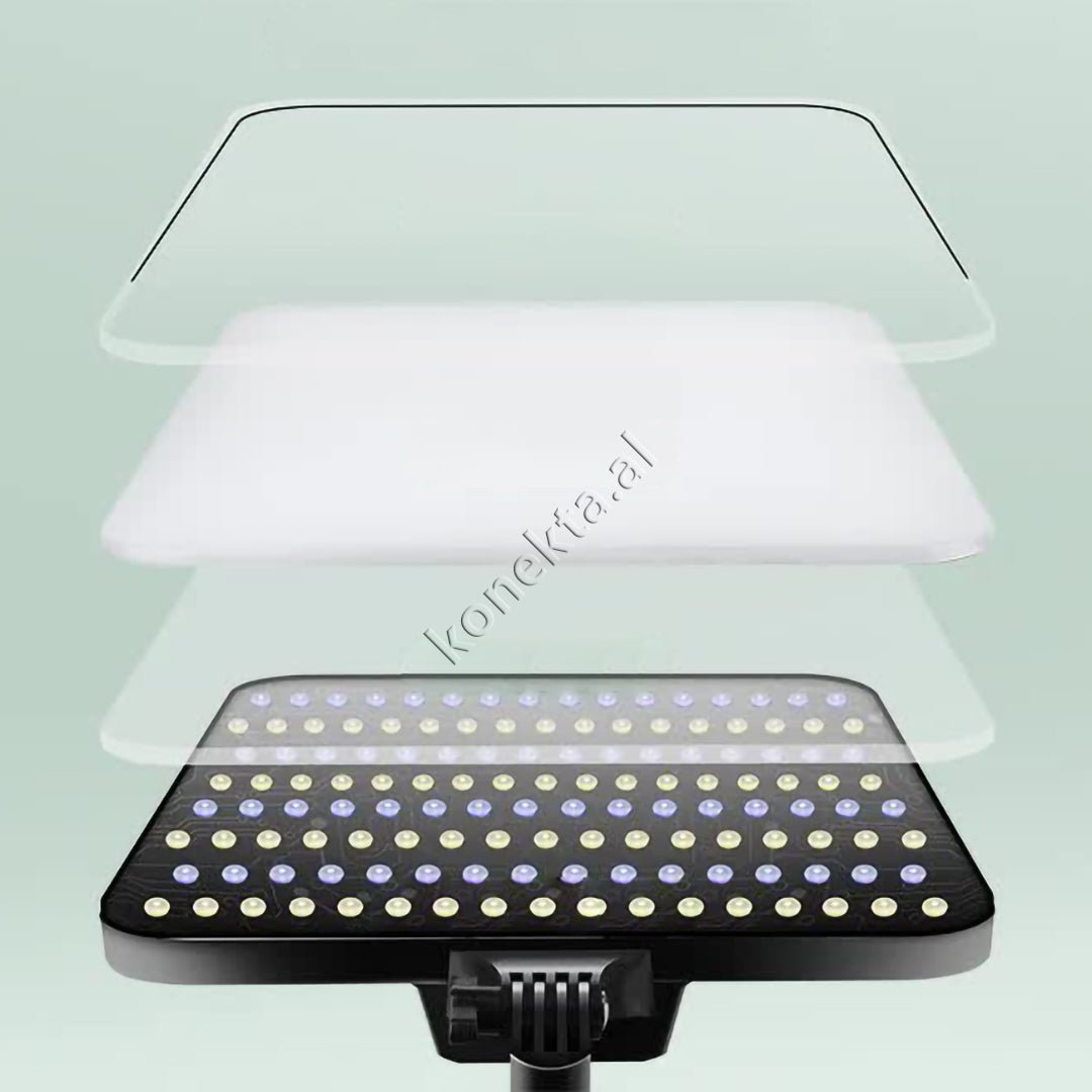 tjetertjeter Trekembesh Tripod Me Drite LED Drejtkendore - Thumbnail 5