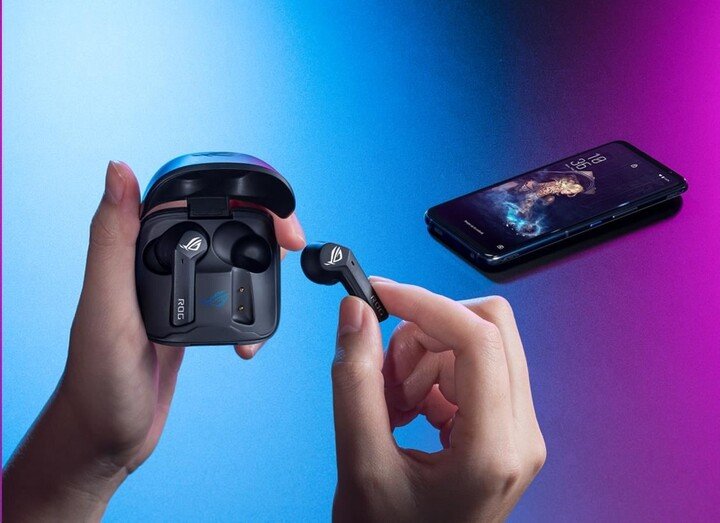 ASUS ROG Cetra True Wireless Earbuds, Black - Thumbnail 7