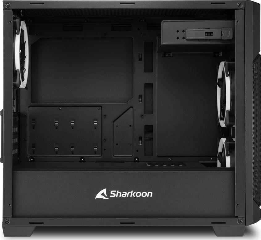 Sharkoon V1000 RGB Case, Mini Tower - Thumbnail 5