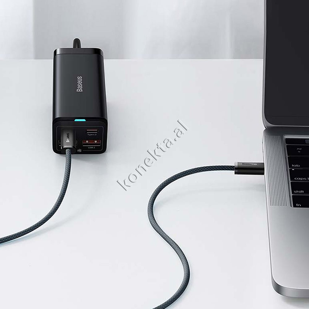 Baseus Type-C to Type-C Cable, 100W, 1m - Thumbnail 9