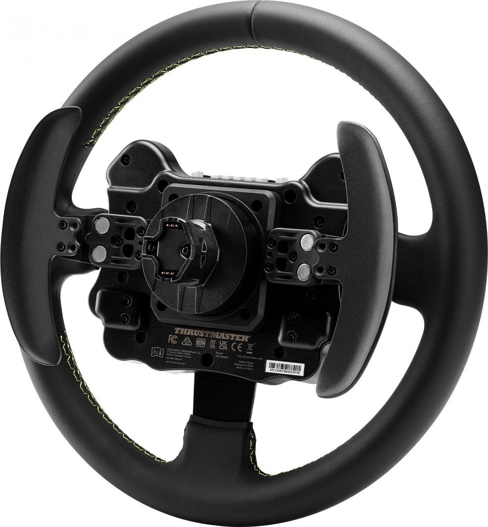 Thrustmaster EVO Racing 32R Steering Wheel, Leather - Thumbnail 2