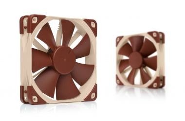 Noctua NOC-NF-F12-PWM Fan, 12 cm, Beige / Brown - Thumbnail 8