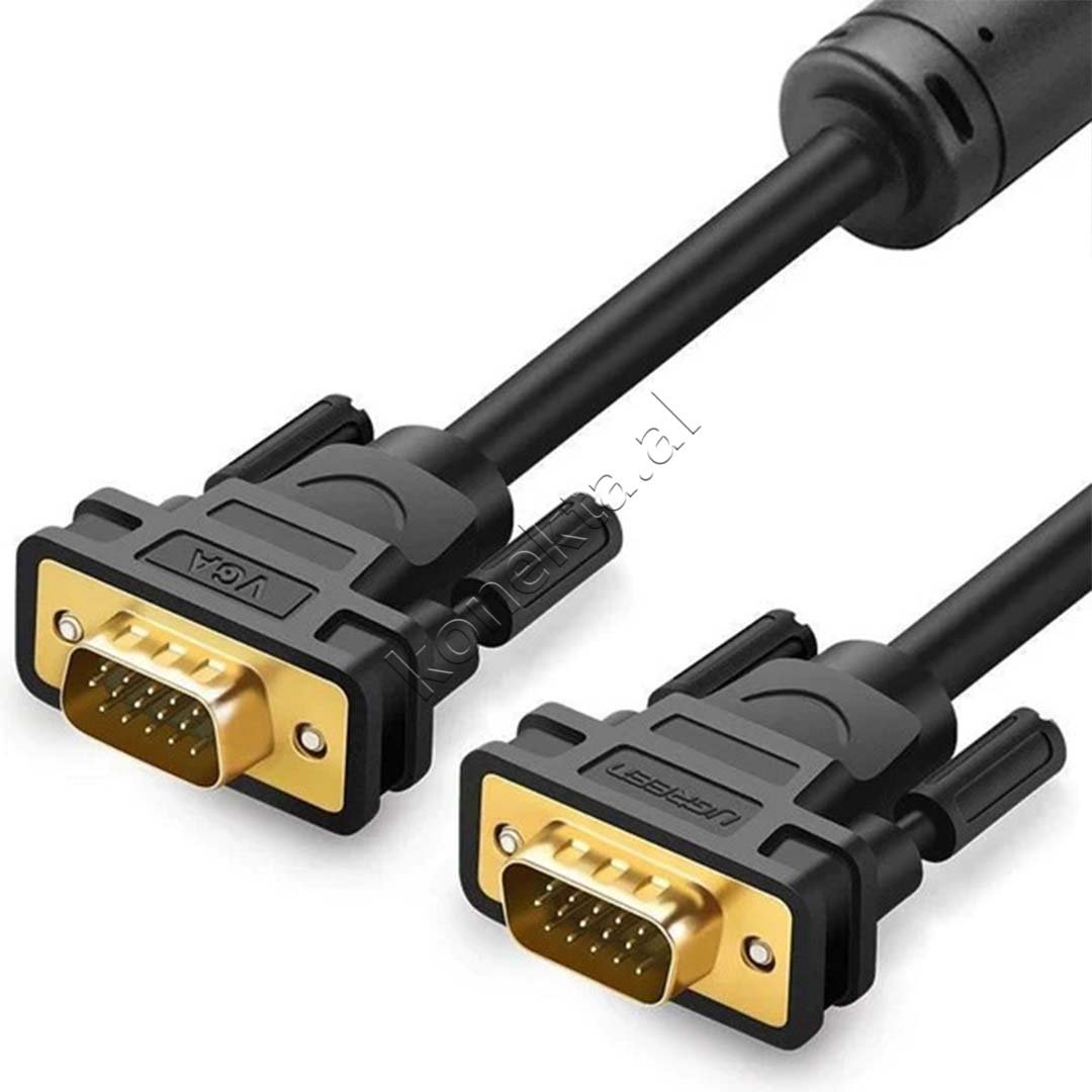 UGreen VGA Cable, 1m, Black - Thumbnail 3