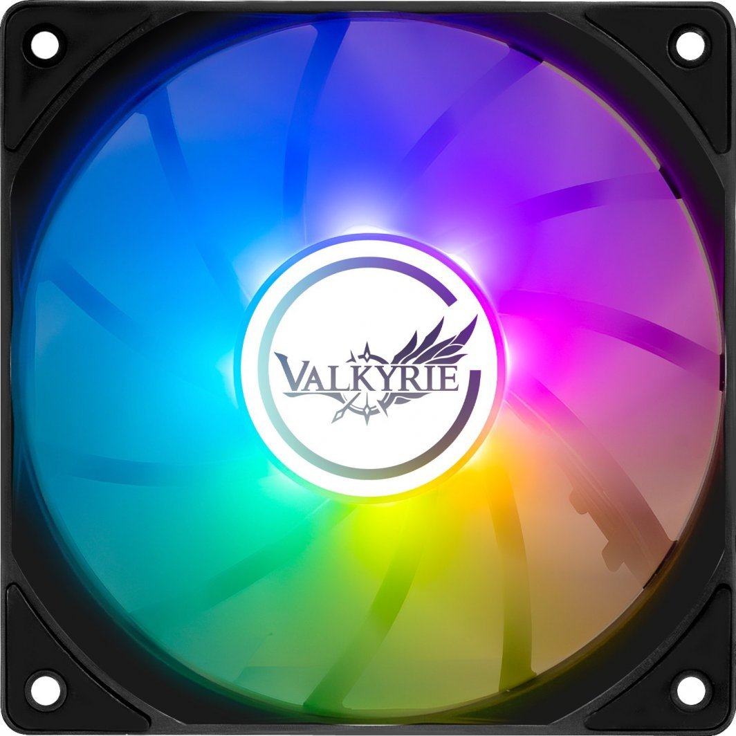 Valkyrie V12F ARGB Cooler, 120 mm, Black - Image 1