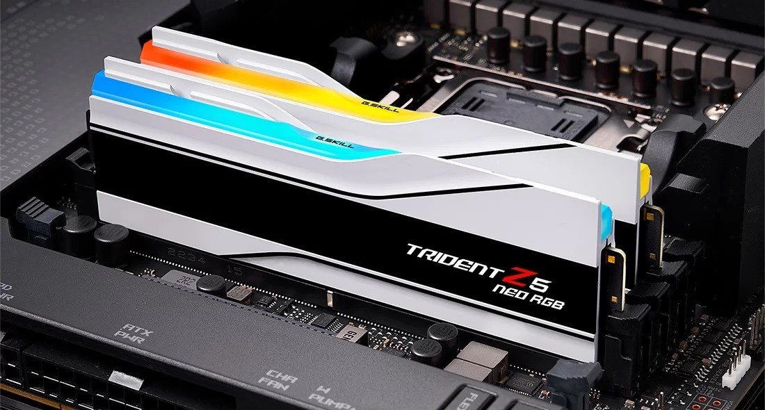 G.Skill Trident Z Neo F5-6000J3036F16GX2-TZ5NRW 32 GB (2 x 16 GB) DDR5 6000 MHz RAM - Thumbnail 8