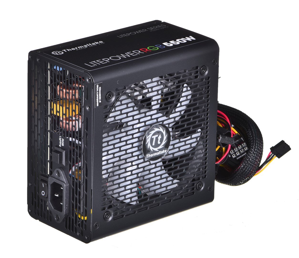 Thermaltake Litepower RGB Power Supply, 24-pin ATX, 550W - Thumbnail 5