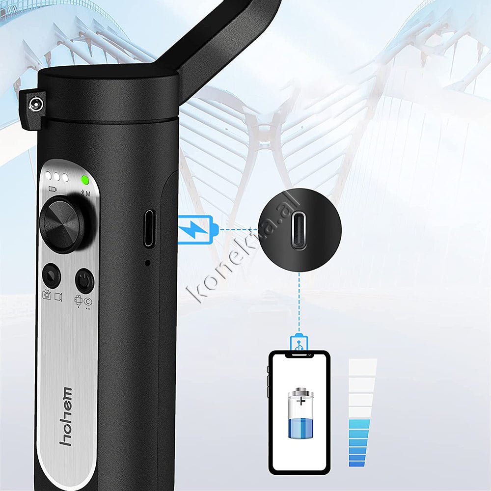 Hohem iSteady X2 Gimbal, Black - Thumbnail 11