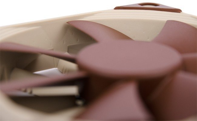 Noctua NF-F12 PWM Cooler, 120 mm, Brown - White - Thumbnail 6