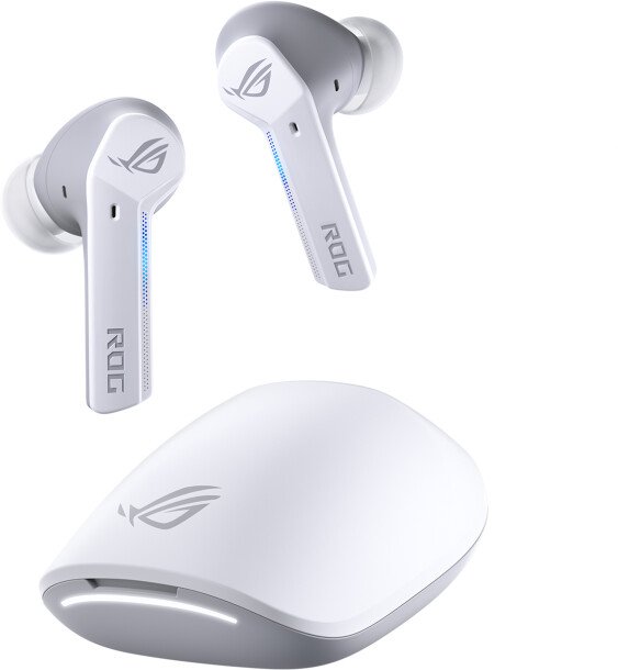 ASUS ROG Cetra True Wireless Earbuds, White - Thumbnail 4