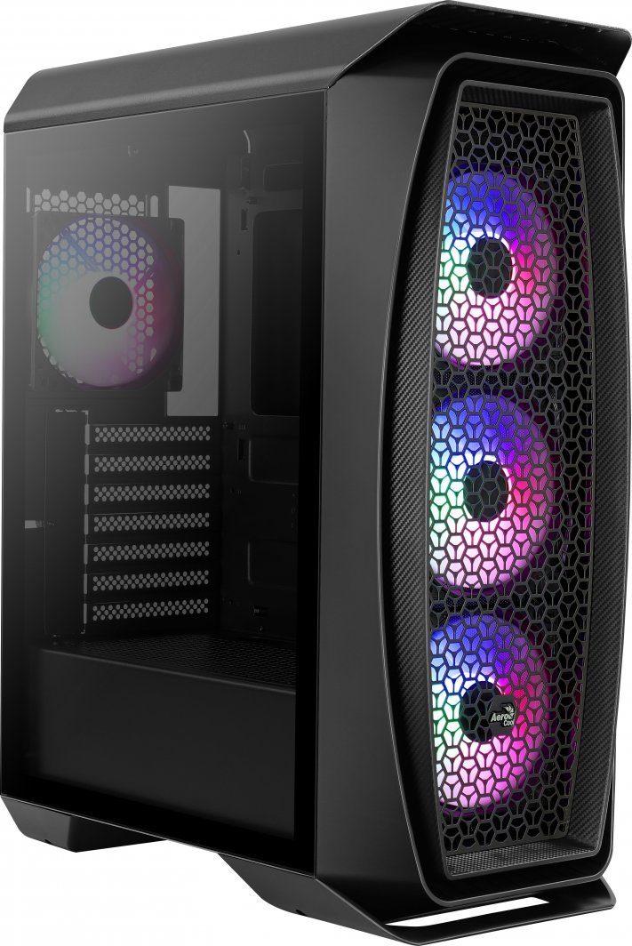 Aerocool Aero One Frost Case, Black, Midi Tower - Image 1