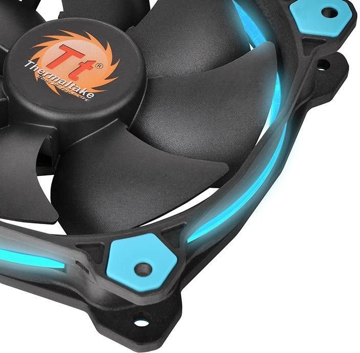 Thermaltake Riing LED Fan, 120 mm, Blue - Thumbnail 6