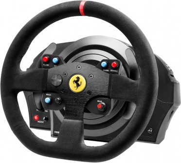 Thrustmaster T300 Racing Wheel and Pedals, Alcantara-Edition - Thumbnail 3