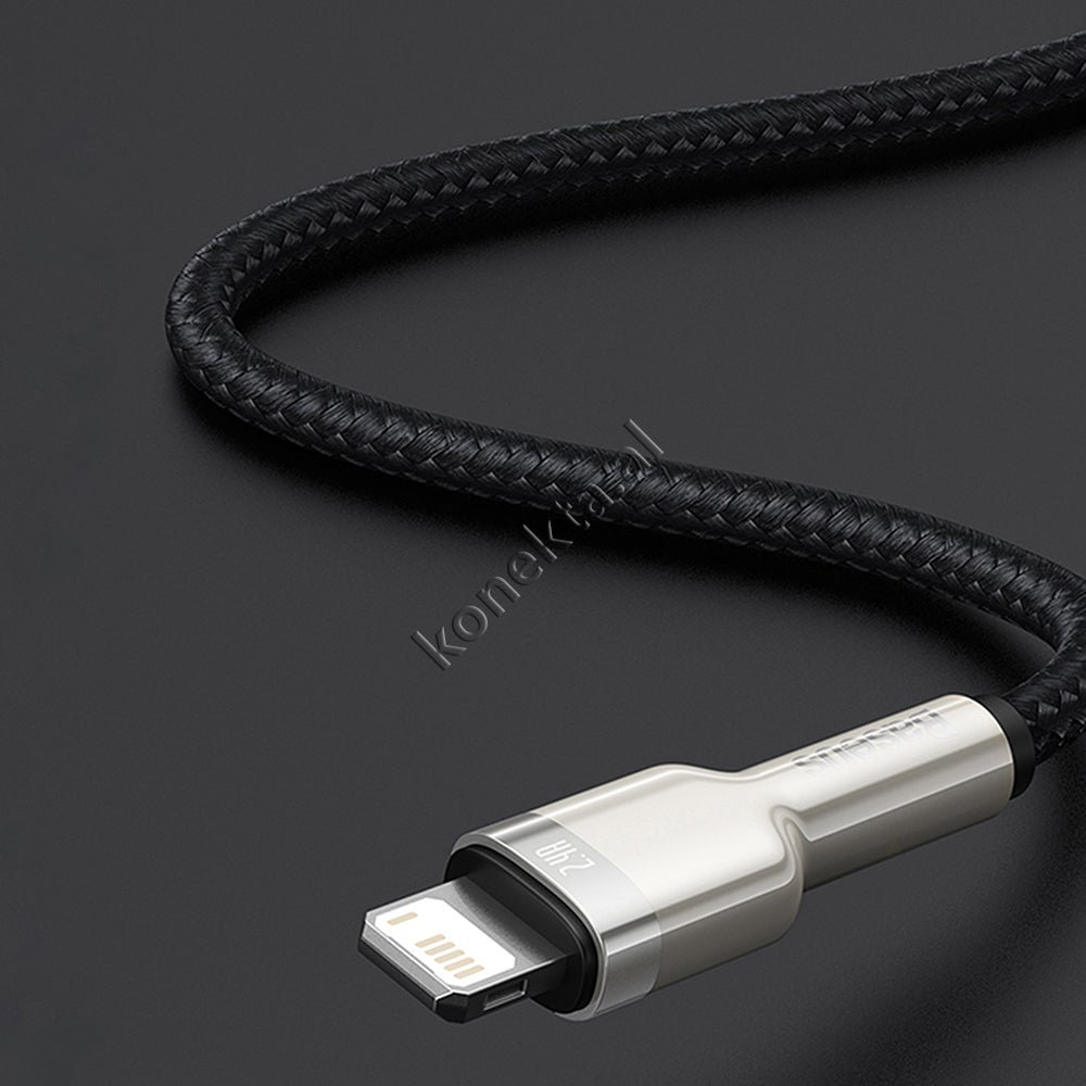 Baseus Cafule Lightning USB Cable, 1m - Thumbnail 10