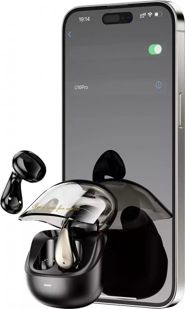 Dudao U16Pro TWS Bluetooth 5.3, Wireless, Black Earbuds - Thumbnail 4