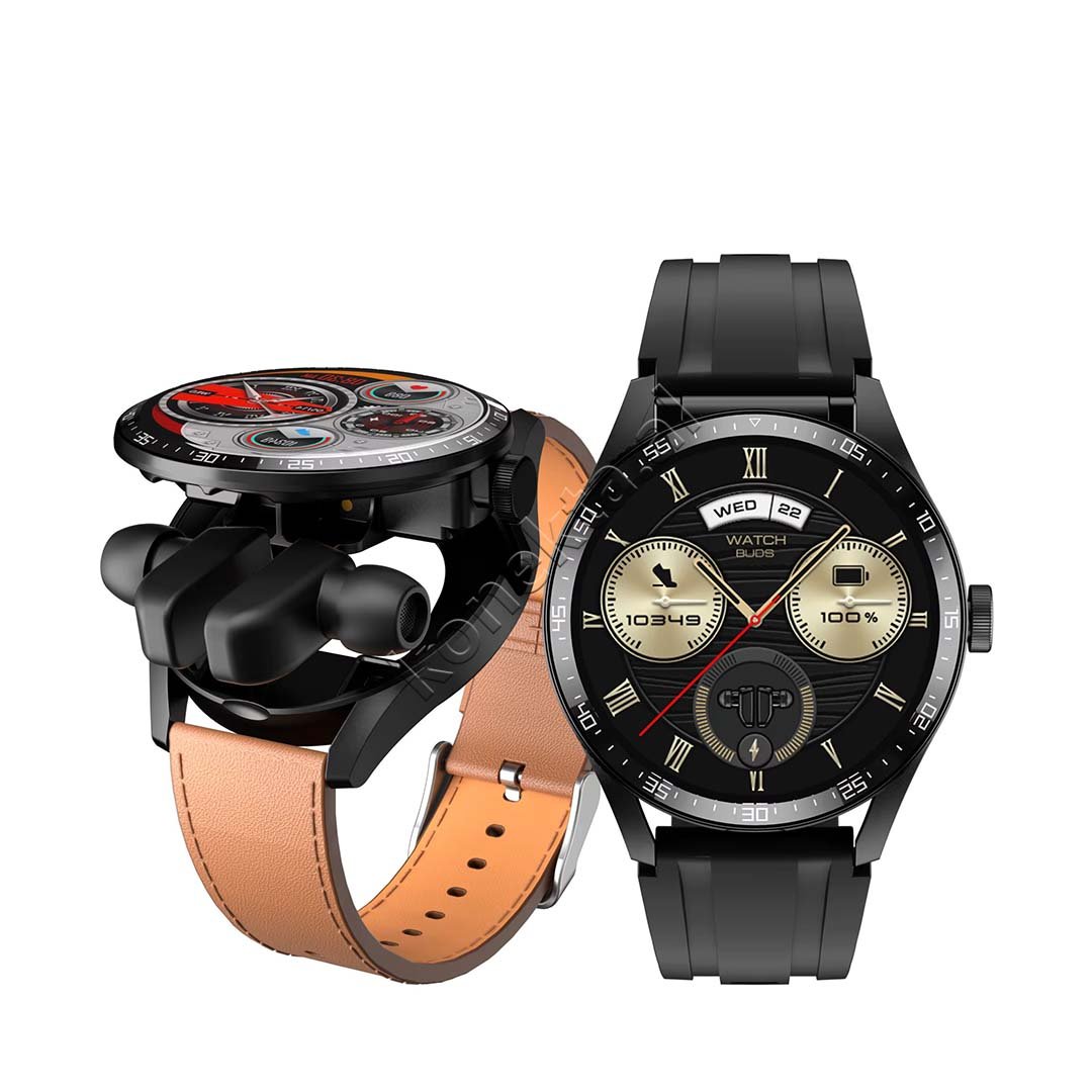 tjetertjeter GT5 BUDS Smartwatch, 1.45 Inch AMOLED - Image 1