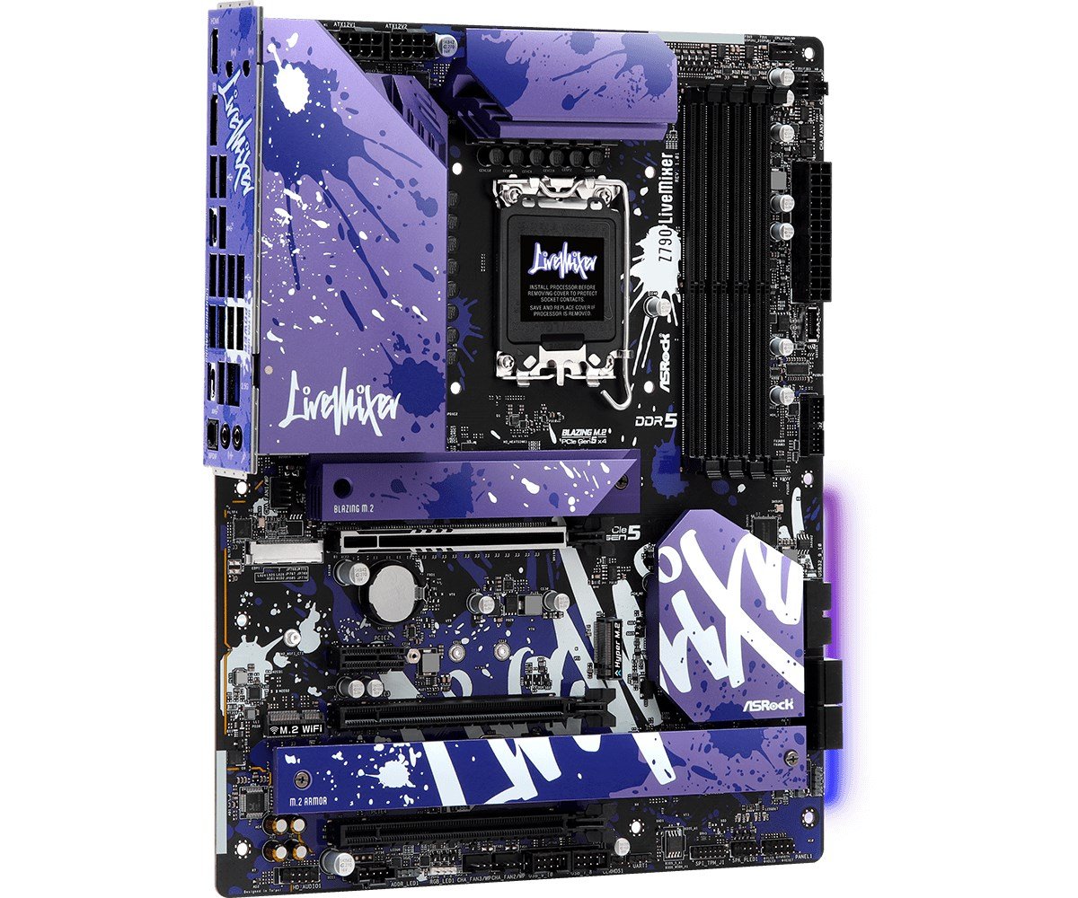 Asrock Z790 LiveMixer Intel Z790 LGA 1700 ATX Motherboard - Thumbnail 5