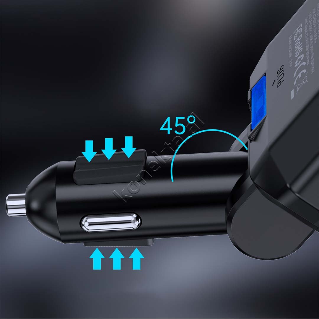 Choetech Adaptor Karikimi 200W Per Makine Me 2 Porta Type-C Dhe 1 Porte USB - Thumbnail 9