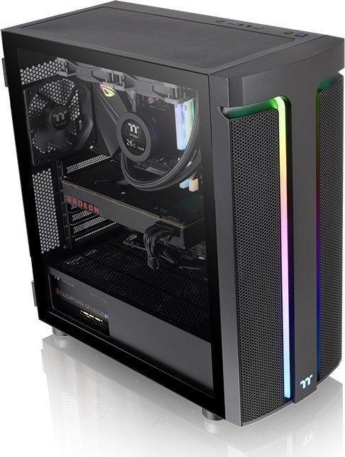 Thermaltake H590 TG ARGB Case, Midi Tower - Thumbnail 5