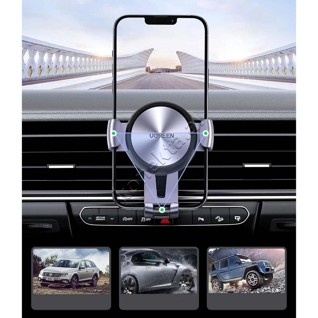 UGreen Car Phone Holder That Attaches to Ventilator - Thumbnail 5