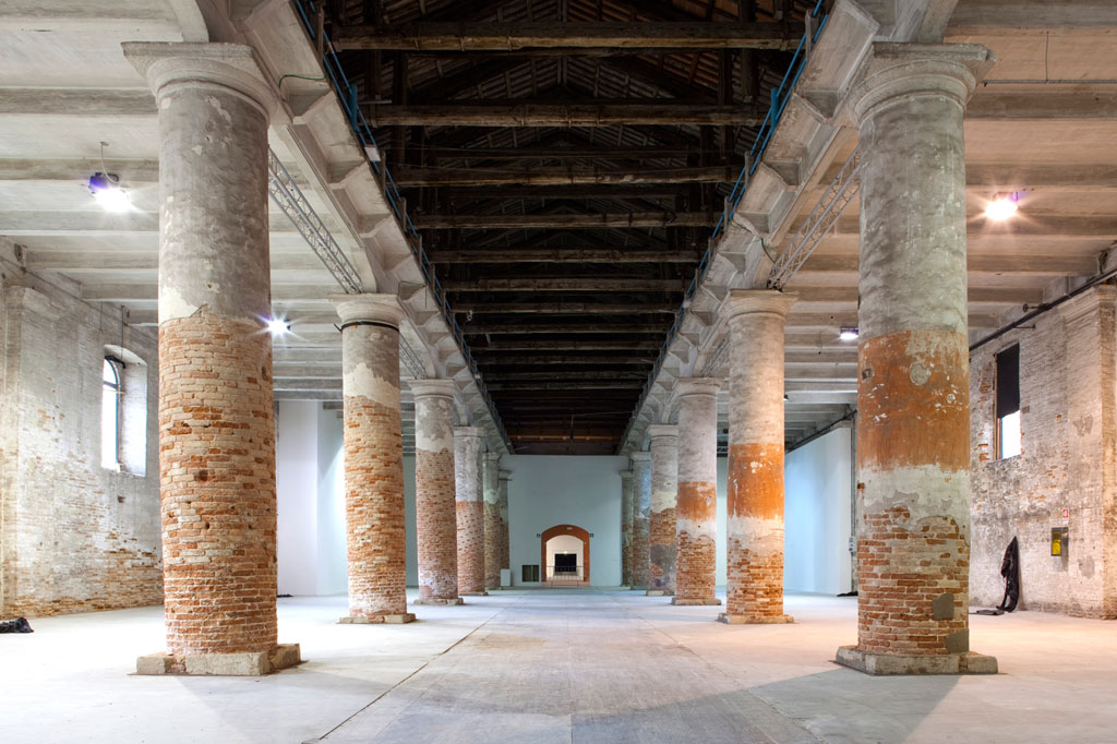The Arsenale. Photo by Giulio Squillacciotti, Courtesy La Biennale di Venezia. via La Biennale di Venezia