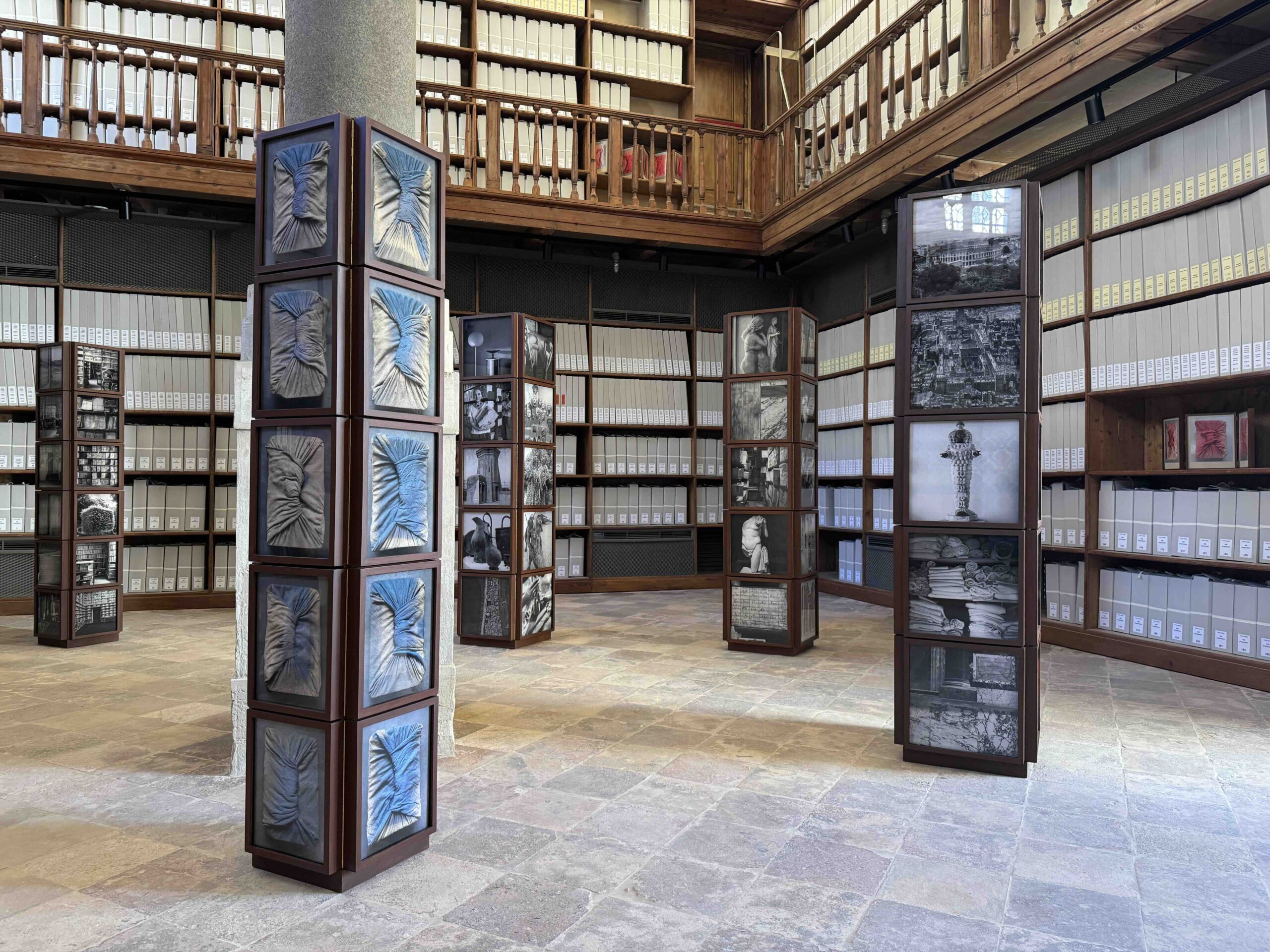 ARCHIVIO — installation view at Archivio di Stato di Venezia. Courtesy of the artist. via Dayanita Singh (artist site)