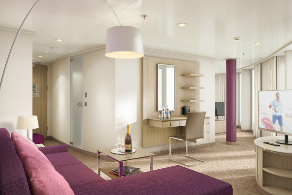 Suite di lusso sulla AIDAnova