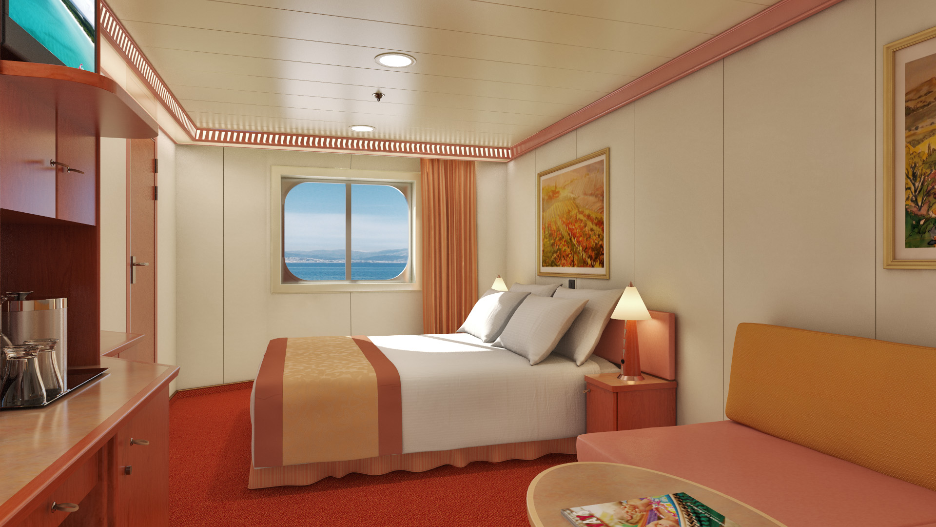 Grand Scenic stateroom sea view