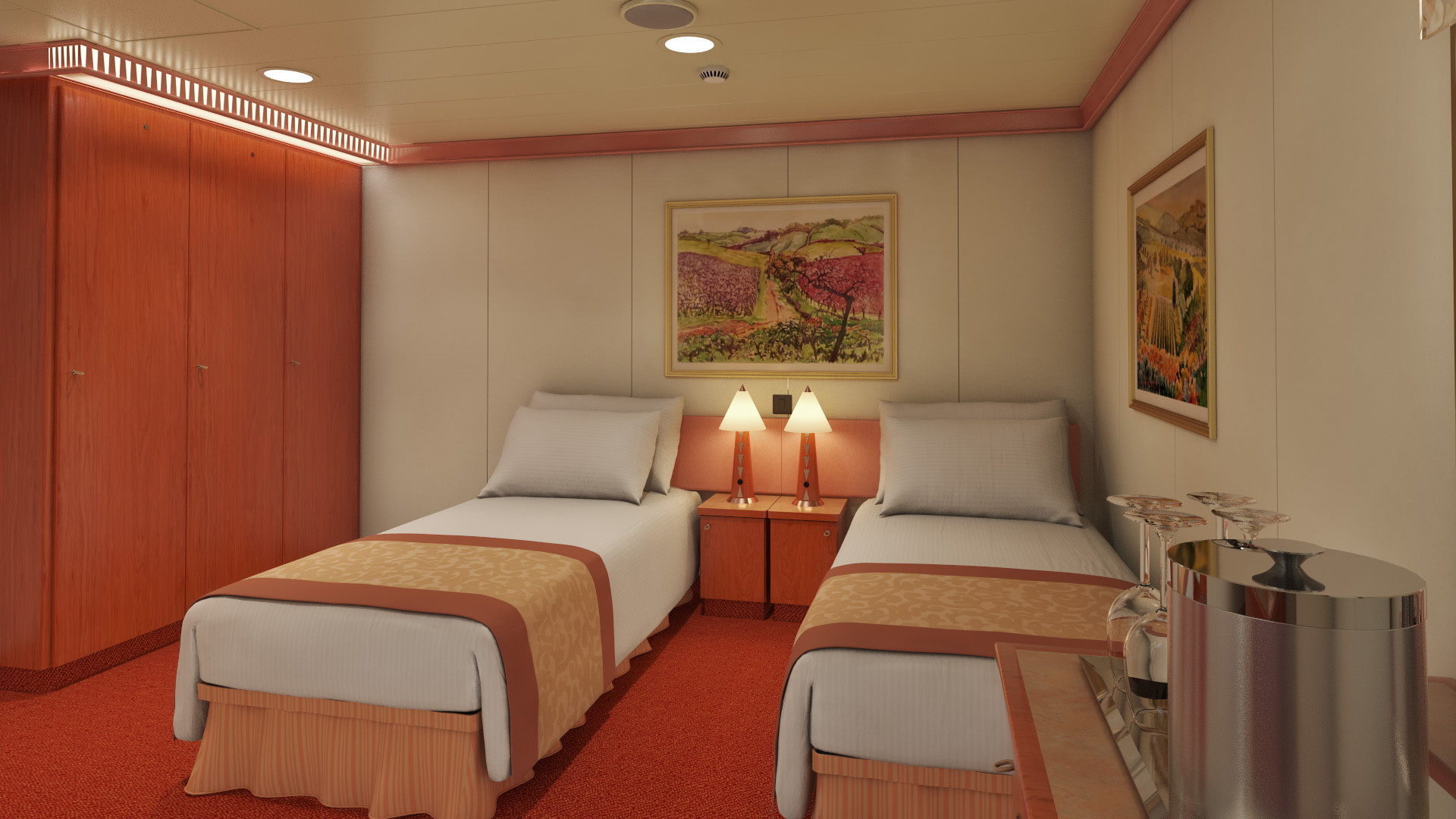 Interior Stateroom