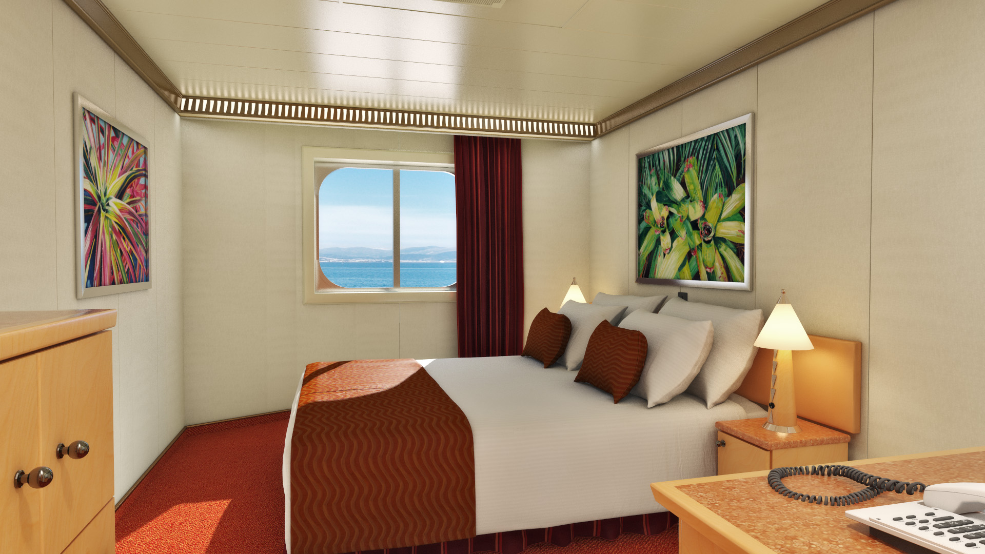 Deluxe Ocean View Stateroom