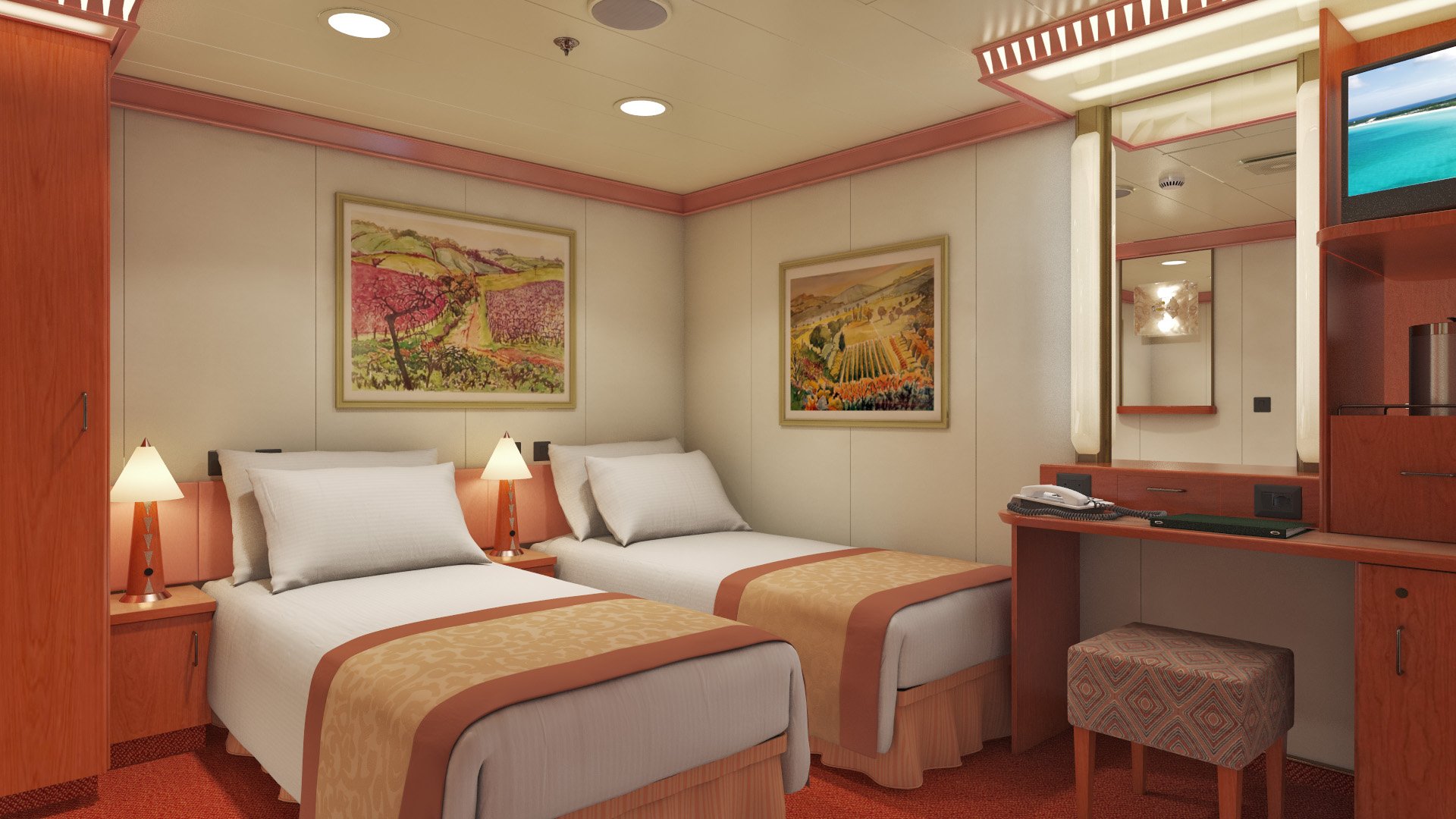 Interior Stateroom